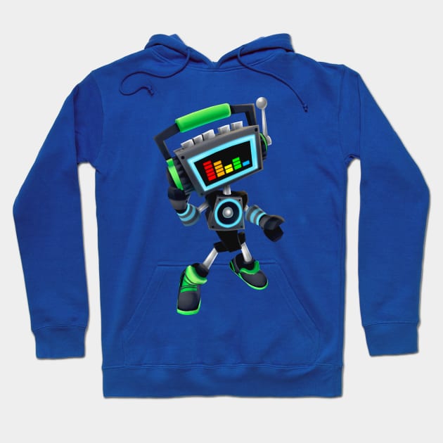 Beach Buggy Racing 2 BeatBot Hoodie by Vector Unit